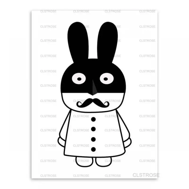 Black White Animals Poster Nordic Ptinnts Cute Rabbit Panda Wall Pictures For Kids Room Decoration Canvas Painting No Frame
Black White Animals Poster Nordic Ptinnts Cute Rabbit Panda Wall Pictures For Kids Room Decoration Canvas Painting No Frame