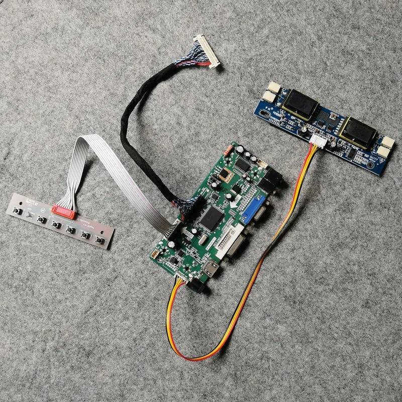 M.NT68676 VGA DVI 4CCFL For LM201WE3/LM201WE4 Panel Screen 1680*1050 DIY Kit 30-Pin LVDS LCD Monitor Controller Drive Board
M.NT68676 VGA DVI 4CCFL For LM201WE3/LM201WE4 Panel Screen 1680*1050 DIY Kit 30-Pin LVDS LCD Monitor Controller Drive Board