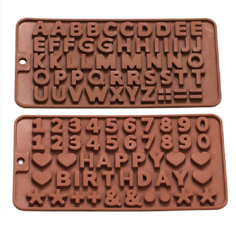Baking Silicone Mold Numbers and Letters Fondant Decoration Cake Chocolate Mold Baking Accessories Household Goods Kitchen.75z 
Baking Silicone Mold Numbers and Letters Fondant Decoration Cake Chocolate Mold Baking Accessories Household Goods Kitchen.75z