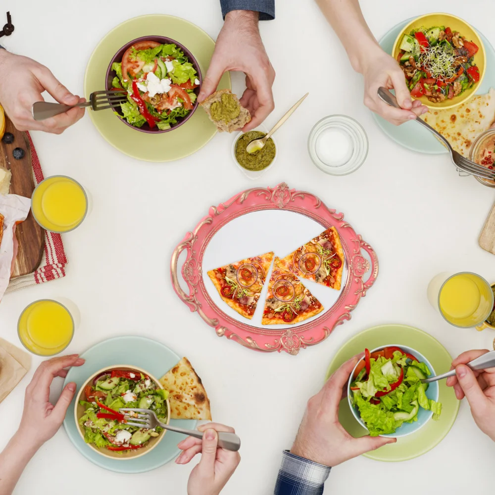 1Pc Decorative Makeup Tray Storage Tray Household Storage Container Decor
1Pc Decorative Makeup Tray Storage Tray Household Storage Container Decor