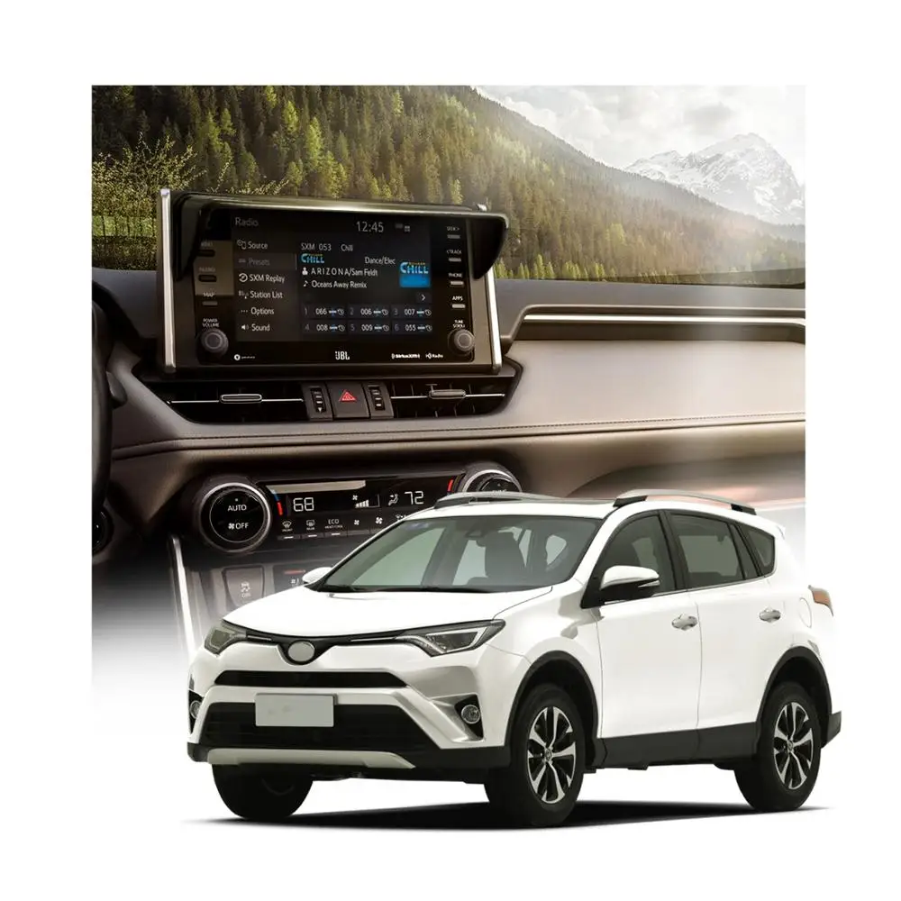 RUIYA автомобильный gps навигатор солнцезащитный козырек для RAV4 5th 2019 2020 защитный