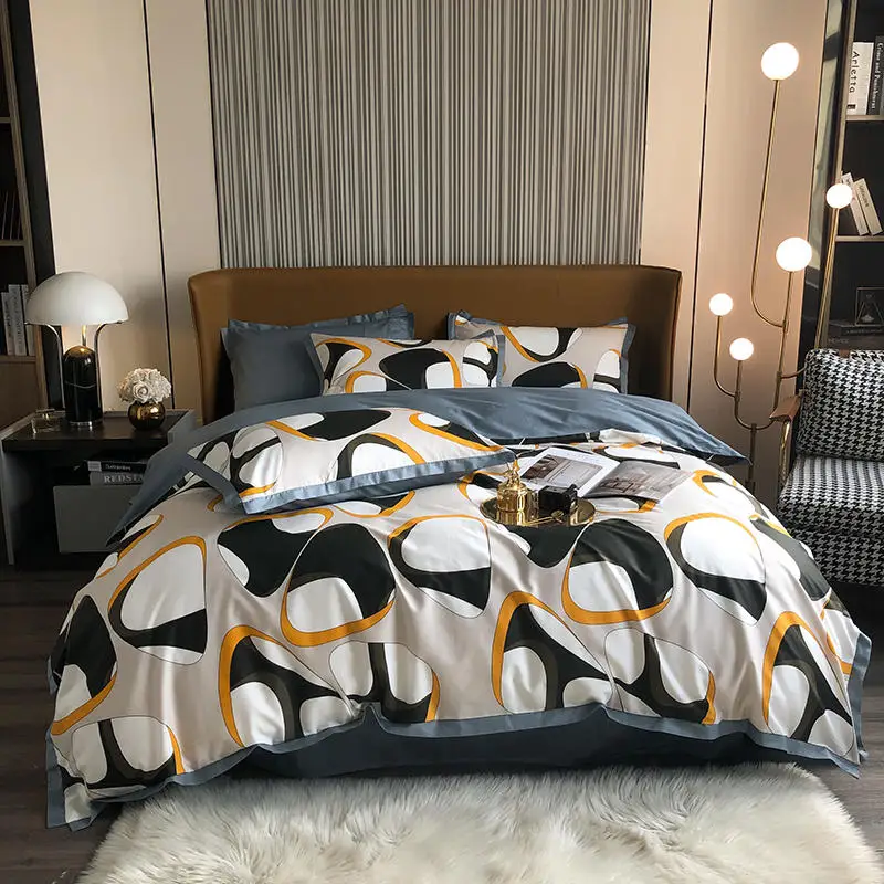NEW Retro luxury 100% Cotton Duvet Cover Set Printing Bedding set Red Grey King Queen size Flat fitted 4pcs
NEW Retro luxury 100% Cotton Duvet Cover Set Printing Bedding set Red Grey King Queen size Flat fitted 4pcs