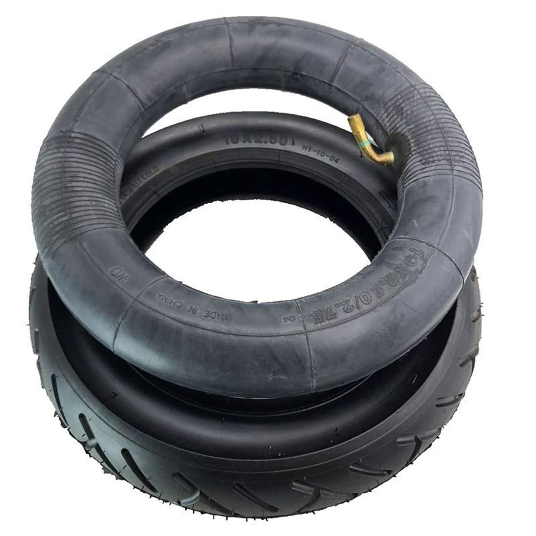 Fine Workmanship Electric Scooter 10x2.50 Tire + Inner Tube Set 10 Inch Thick Butyl Rubber Wear Resistance
Fine Workmanship Electric Scooter 10x2.50 Tire + Inner Tube Set 10 Inch Thick Butyl Rubber Wear Resistance