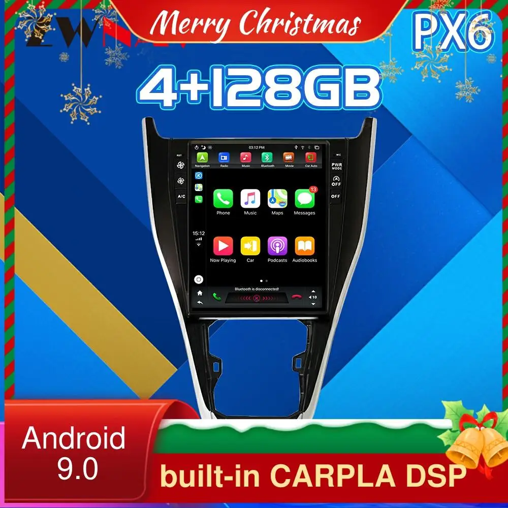 For Toyota Harrier 2013-2018 128G Carplay Tesla Screen Android 9 Car Multimedia Player Navi Audio Radio Auto Stereo Head Unit
For Toyota Harrier 2013-2018 128G Carplay Tesla Screen Android 9 Car Multimedia Player Navi Audio Radio Auto Stereo Head Unit