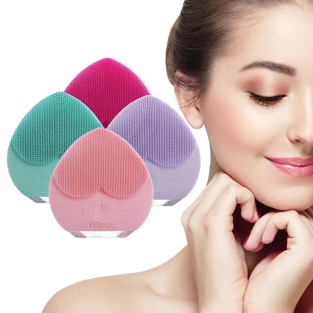 Silicone Face Cleansing Brush Electric Face Cleanser Deep Washing Skin Massage USB Cleansing Cleanser Brush Charging N5E5
Silicone Face Cleansing Brush Electric Face Cleanser Deep Washing Skin Massage USB Cleansing Cleanser Brush Charging N5E5