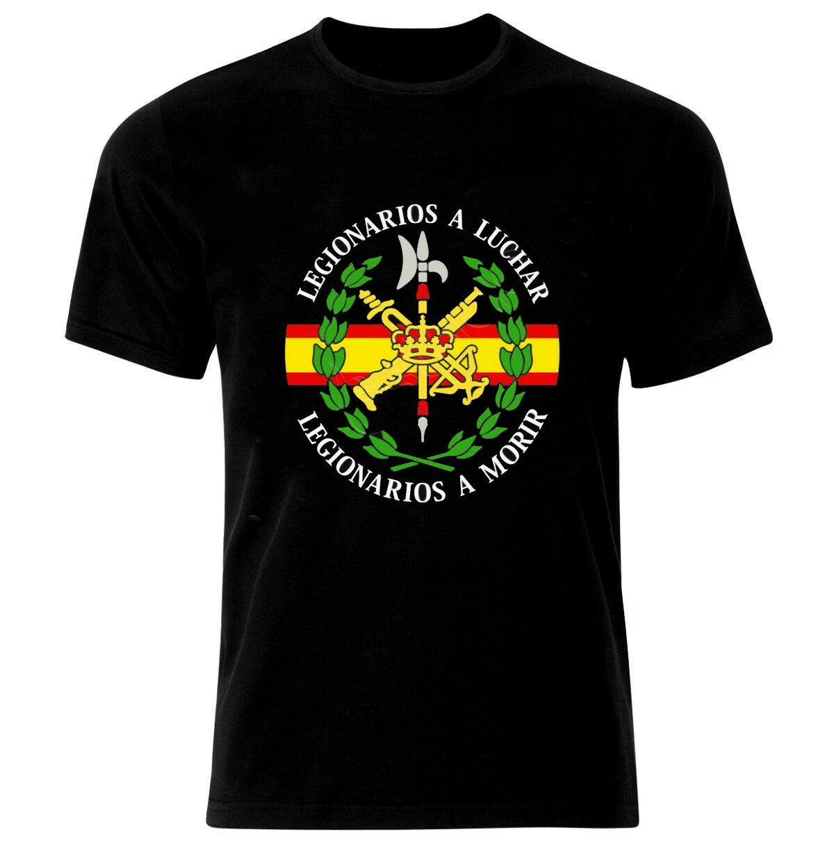 Legionarios A Luchar, Legionarios A Morir. Spanish Foreign Legion T-Shirt. Summer Cotton O-Neck Short Sleeve Mens T Shirt New
Legionarios A Luchar, Legionarios A Morir. Spanish Foreign Legion T-Shirt. Summer Cotton O-Neck Short Sleeve Mens T Shirt New