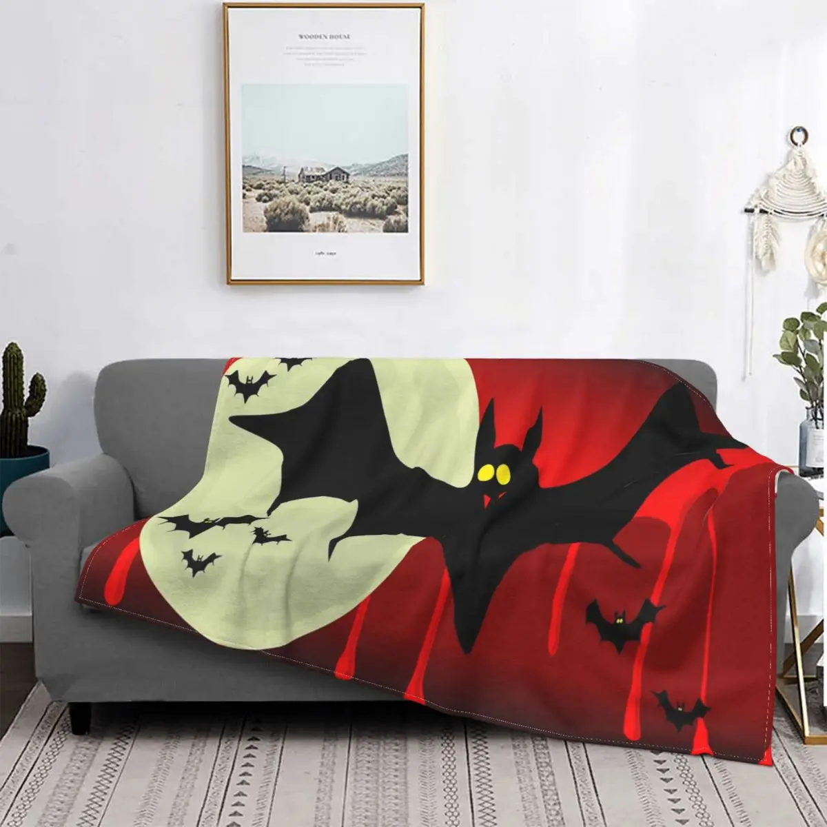 Vampire With Bats Flying Bat Blanket Flannel Summer Animal Multifunction Super Warm Throw Blankets for Bed Office Bedspreads
Vampire With Bats Flying Bat Blanket Flannel Summer Animal Multifunction Super Warm Throw Blankets for Bed Office Bedspreads