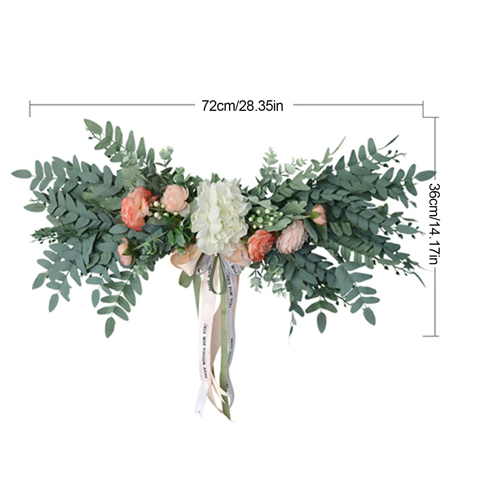 Artificial Rose Flower Eucalyptus Leaves Pendant Chair Back Flower Table Flower Door Wall Hanging Wedding Holiday Greenery Decor
Artificial Rose Flower Eucalyptus Leaves Pendant Chair Back Flower Table Flower Door Wall Hanging Wedding Holiday Greenery Decor