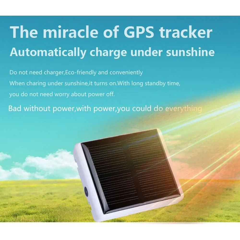 GPS трекер для животных Solar никогда не выключается коров овец домашних с ошейником