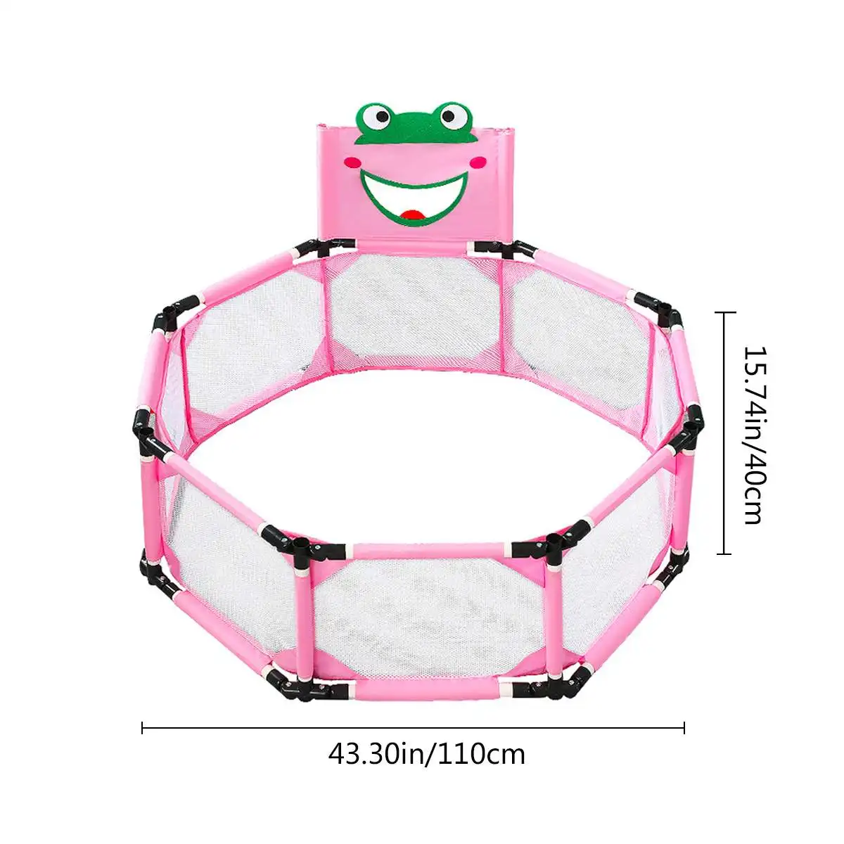 Foldable Portable Baby Playpen for Children Dry Ball Pool Swimming Pool Safety Barriers Kid Playground Ball Park for 0-8 Years
Foldable Portable Baby Playpen for Children Dry Ball Pool Swimming Pool Safety Barriers Kid Playground Ball Park for 0-8 Years