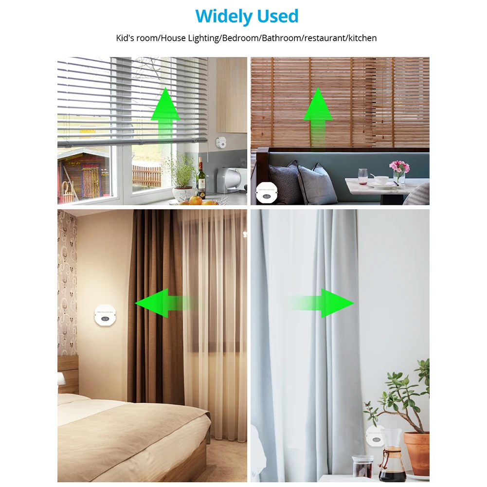 With Timer Family Sharing For Roller Shutter Home Zigbee App Wireless Easy Install Smart Practical Bedroom Curtain Switch Module
With Timer Family Sharing For Roller Shutter Home Zigbee App Wireless Easy Install Smart Practical Bedroom Curtain Switch Module