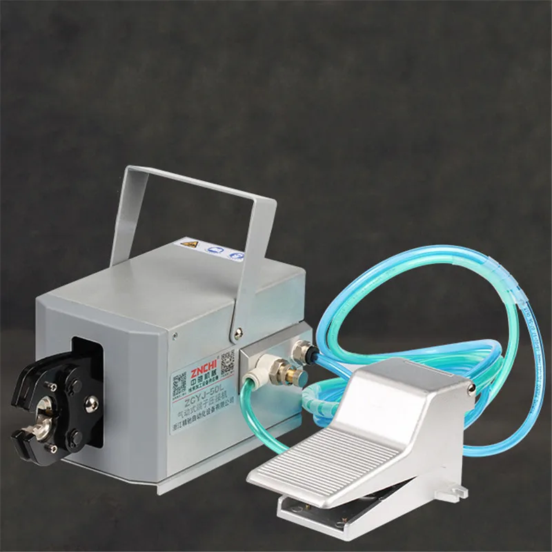 Pneumatic Terminal Crimp Machine Portable Single Grain Cold Pressing Pressure Pick Up Tools Semi-Automatic Terminal Equipment
Pneumatic Terminal Crimp Machine Portable Single Grain Cold Pressing Pressure Pick Up Tools Semi-Automatic Terminal Equipment