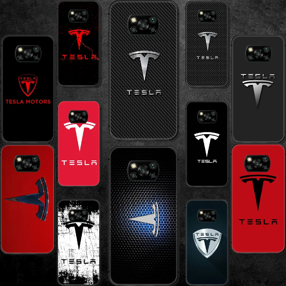 Tesla Car Logo Phone Case Cover Hull For Xiaomi Mi A2 A3 8 9 SE 9T 10 10T Lite Pro Ultra Poco X3 black Cell Silicone Etui Luxury
Tesla Car Logo Phone Case Cover Hull For Xiaomi Mi A2 A3 8 9 SE 9T 10 10T Lite Pro Ultra Poco X3 black Cell Silicone Etui Luxury