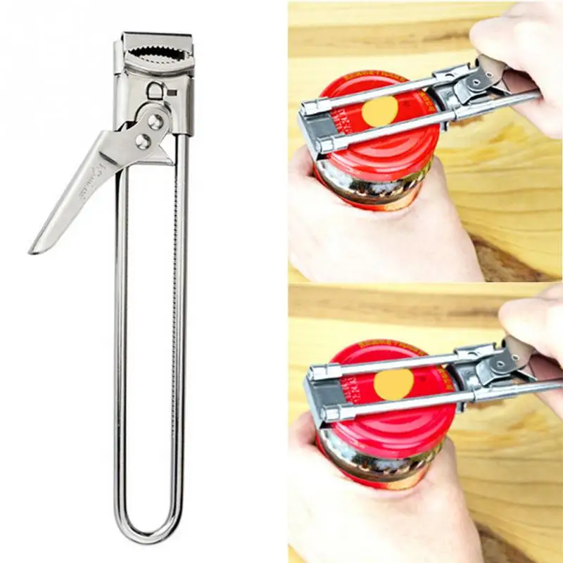 Kitchen Gadgets Can Opener Heavy Duty Bottle Opener Manual Openers Tools Stainless Steel Adjustable Can Bottles Jar Opener
Kitchen Gadgets Can Opener Heavy Duty Bottle Opener Manual Openers Tools Stainless Steel Adjustable Can Bottles Jar Opener