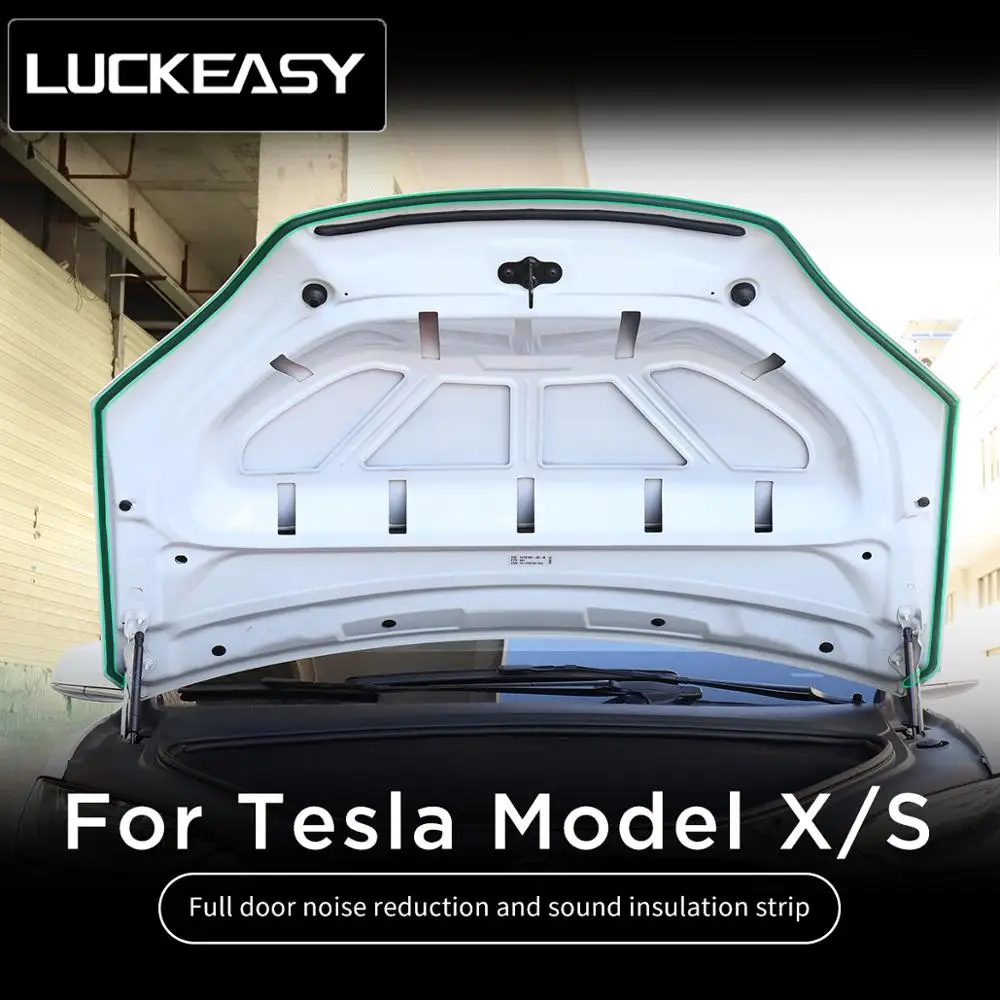 LUCKEASY Automotive functional products for Tesla ModelX and ModelS Full door noise reduction and sound insulation sealing strip
LUCKEASY Automotive functional products for Tesla ModelX and ModelS Full door noise reduction and sound insulation sealing strip