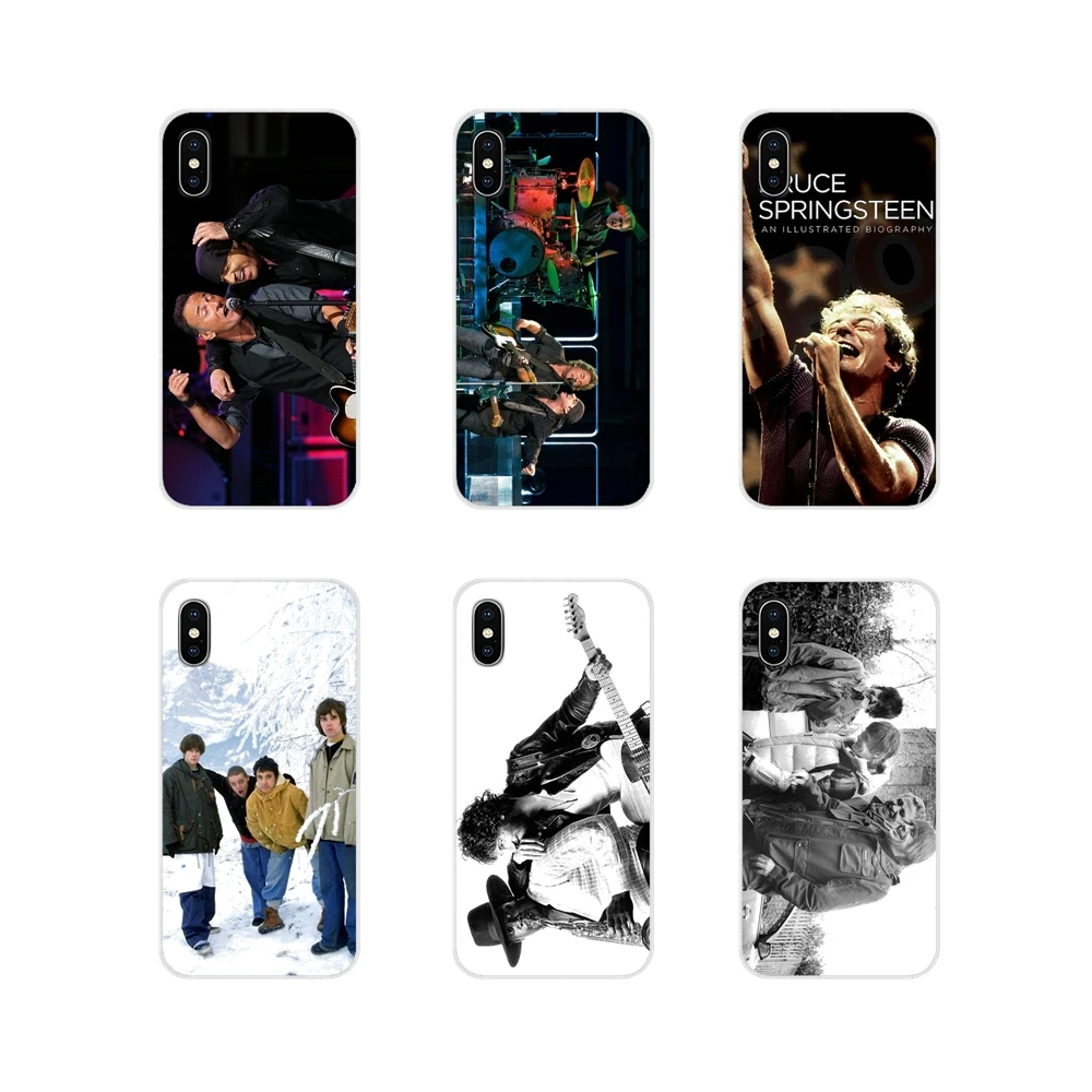 Мягкий прозрачный чехол для Samsung Galaxy S2 S3 S4 S5 Mini S6 S7 Edge S8 S9 S10E Lite Plus Bruce Springsteen run Ring