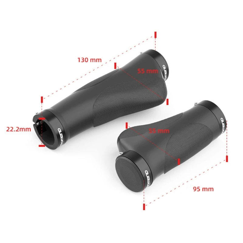 1 Pair MTB Grips Handlebar 22.2Mm Mountain Bike Handlebar Bicycle Cycling TPR Rubber Handlebar Grip for Cycling, Mountai
1 Pair MTB Grips Handlebar 22.2Mm Mountain Bike Handlebar Bicycle Cycling TPR Rubber Handlebar Grip for Cycling, Mountai