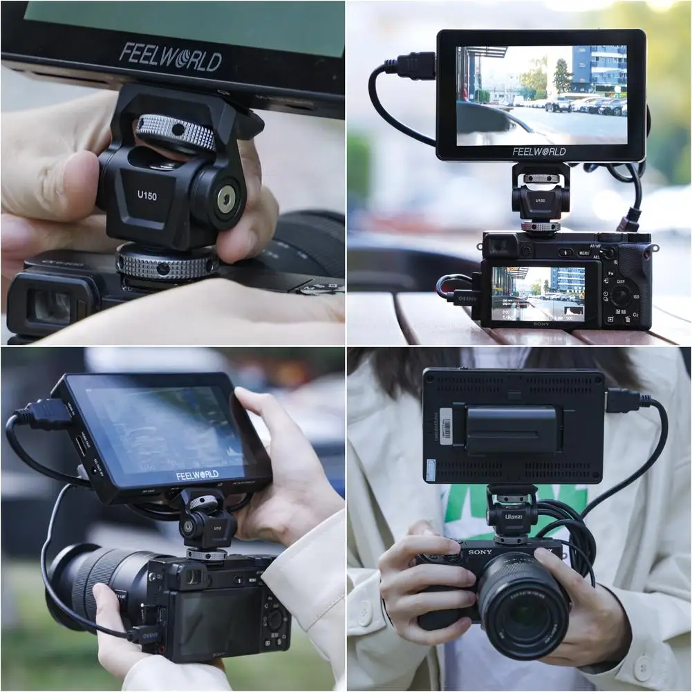 Camera Monitor Mount Adapter For Nikon Canon Sony 360 Adjustable Monitor Adapter Professional Accessories
Camera Monitor Mount Adapter For Nikon Canon Sony 360 Adjustable Monitor Adapter Professional Accessories