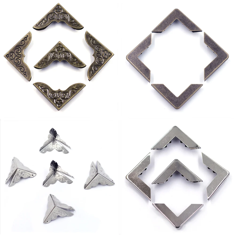 20Pcs Corner Protector Bracket Albums Menus Folder Scrapbook Alloy For Book Photo Furniture Frame Hardware Crafts Decorative 
20Pcs Corner Protector Bracket Albums Menus Folder Scrapbook Alloy For Book Photo Furniture Frame Hardware Crafts Decorative