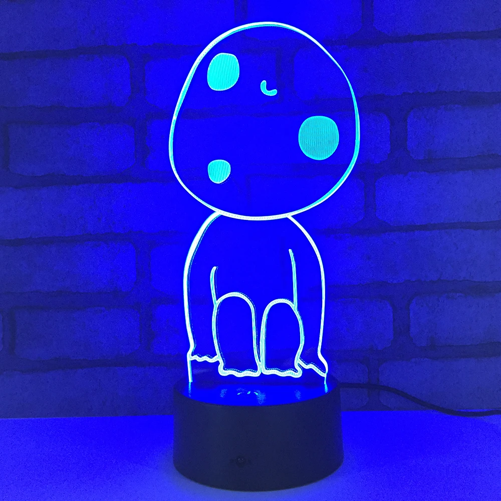 Princess Mononoke LED RGB Night Light 7 Color Change Desk Light Action Figure PVC Kids Toys Brinquedos Christmas Gift
Princess Mononoke LED RGB Night Light 7 Color Change Desk Light Action Figure PVC Kids Toys Brinquedos Christmas Gift