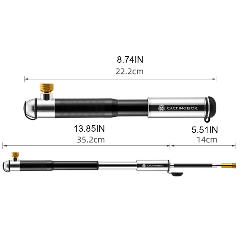 Mini Portable Retractable Bike Pump Manual Reliable Compact and Light Bicycle Ball Air Pump for Road Mountain Bike Cycling Sport
Mini Portable Retractable Bike Pump Manual Reliable Compact and Light Bicycle Ball Air Pump for Road Mountain Bike Cycling Sport