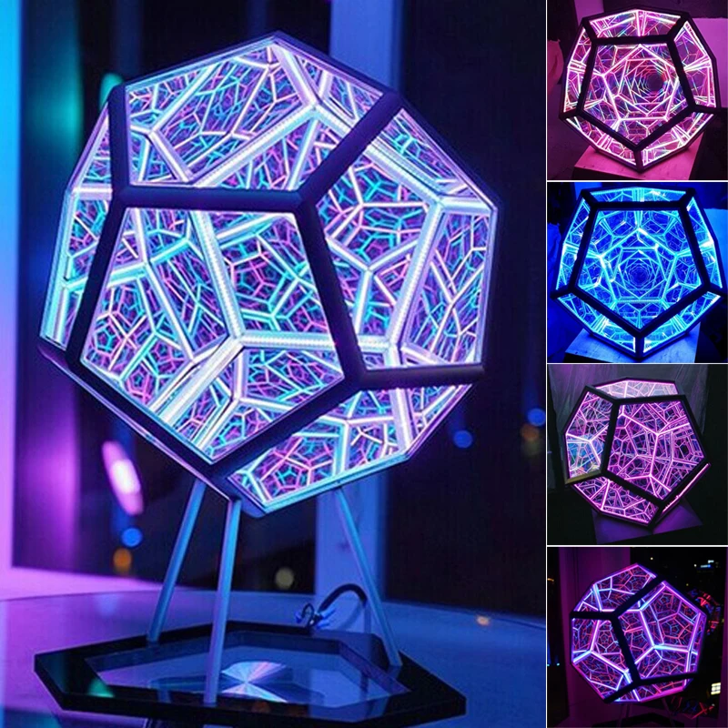 Infinite Dodecahedron Color Art Light Usb Charging Decorative Lamp Home Desktop Room Decoration Lampara Декор Комнаты Ночник
Infinite Dodecahedron Color Art Light Usb Charging Decorative Lamp Home Desktop Room Decoration Lampara Декор Комнаты Ночник