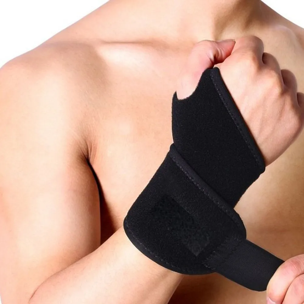 

1pc Wrist Guard Band Brace Support Carpal Tunnel Sprains Strain Gym Strap Sports Pain Relief Wrap Bandage Lightweighted