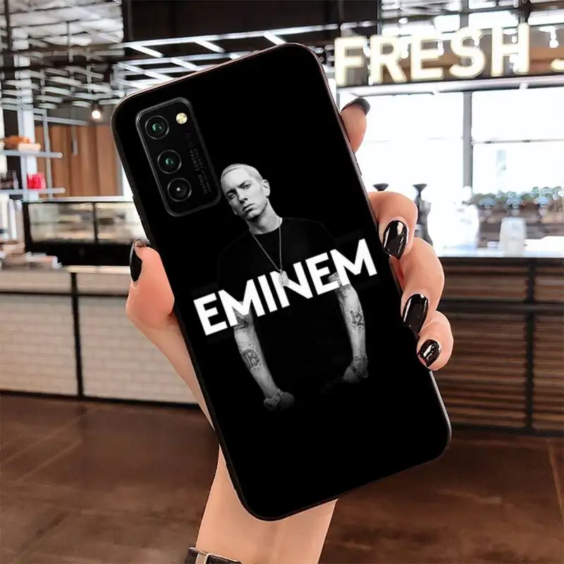 Мягкий силиконовый чехол для телефона CUTEWANAN Rapper Eminem из ТПУ Samsung S20 plus Ultra S6 S7 edge S8 S9