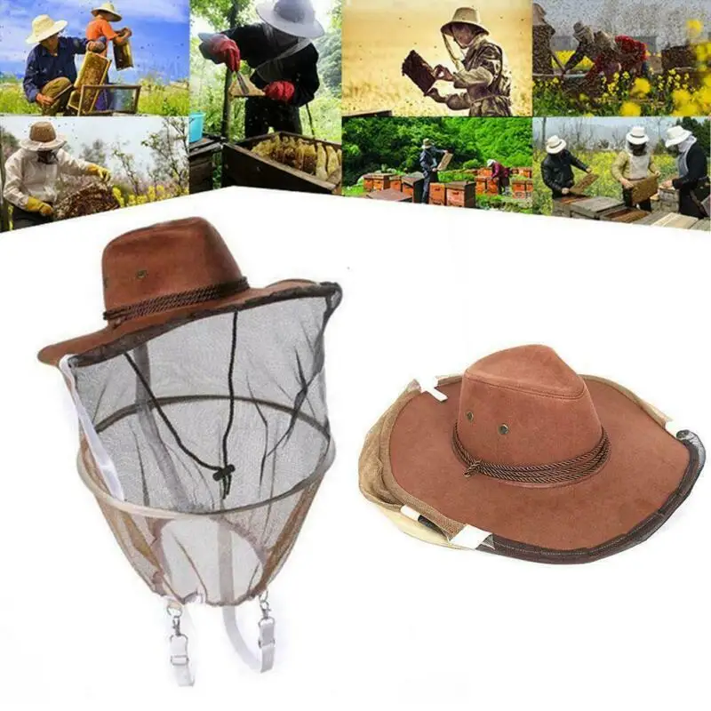 Durable Beekeeper Protective Hat Anti Bee Fabric Nylon Net Yarn Hat Beekeeping Protector Cap Beekeeper Cowboy Comfortable Design
Durable Beekeeper Protective Hat Anti Bee Fabric Nylon Net Yarn Hat Beekeeping Protector Cap Beekeeper Cowboy Comfortable Design