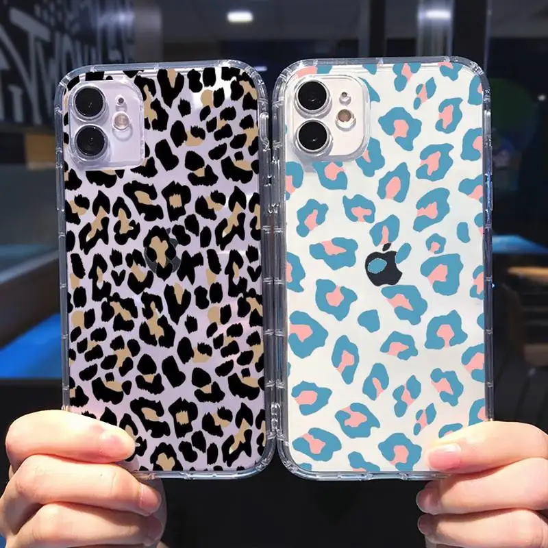 Leopard print sexy luxury Phone Case For iphone 13 12 11 8 7 plus mini x xs xr pro max Transparent soft
Leopard print sexy luxury Phone Case For iphone 13 12 11 8 7 plus mini x xs xr pro max Transparent soft