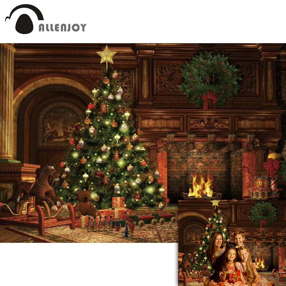 Allenjoy Christmas Trees Backdrop New Year Fireplace Winter Birthday Party Indoor Decoration Background Photozone Photobooth
Allenjoy Christmas Trees Backdrop New Year Fireplace Winter Birthday Party Indoor Decoration Background Photozone Photobooth