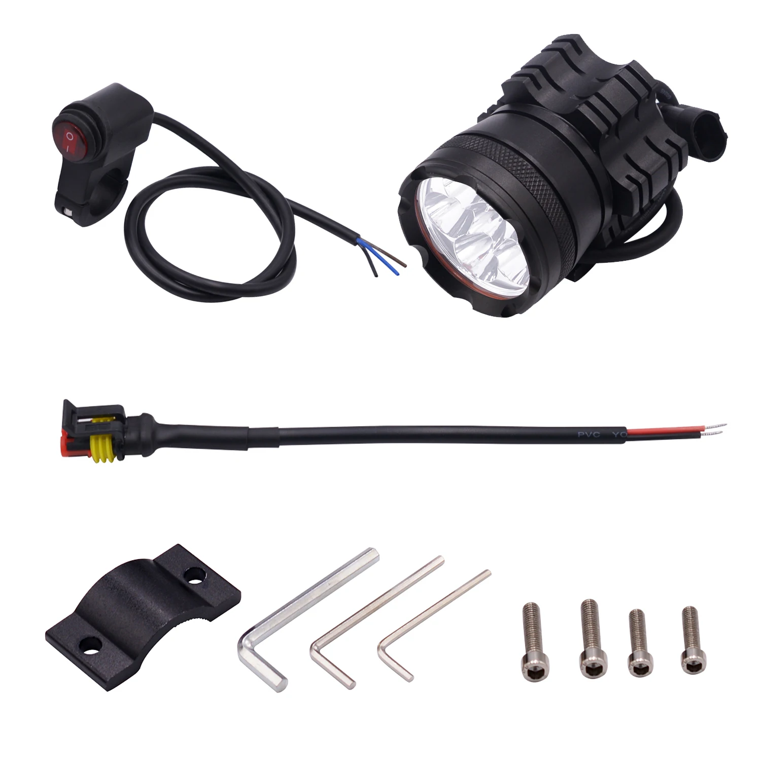 2pcs/1pcs 6 LED Motorcycle Spots Light IP67 Waterproof Aluminum Universal Motorcycle Lighting System Led Headlight
2pcs/1pcs 6 LED Motorcycle Spots Light IP67 Waterproof Aluminum Universal Motorcycle Lighting System Led Headlight