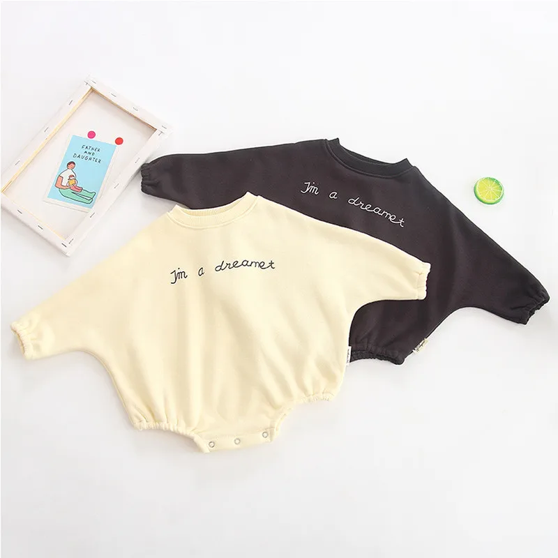 Newborn outfits Xmas Infant Jumpsuit Male and female baby printing bat sleeve sweater plus thick velvet boy girls Romper clothes
Newborn outfits Xmas Infant Jumpsuit Male and female baby printing bat sleeve sweater plus thick velvet boy girls Romper clothes