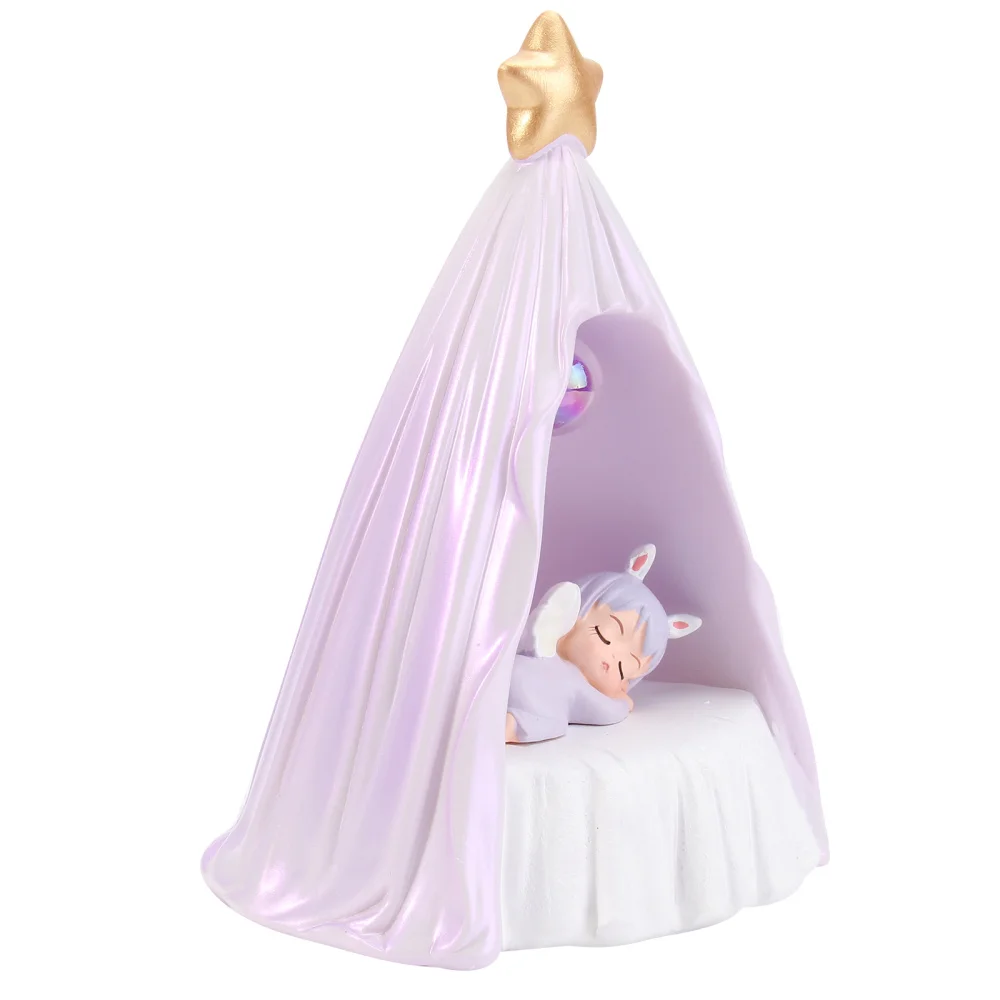 1pc Cartoon Night Light Little Girl Ornament Home Decor Kid's Room Adornment
1pc Cartoon Night Light Little Girl Ornament Home Decor Kid's Room Adornment