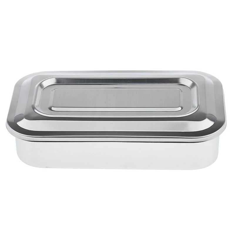 Stainless Steel Container Organizer Box Instrument Tray To Storage Box With Lid Tools Cans - 8 Inch No hole
Stainless Steel Container Organizer Box Instrument Tray To Storage Box With Lid Tools Cans - 8 Inch No hole