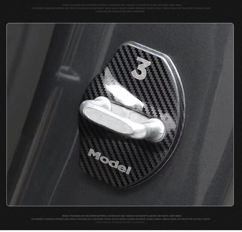 for Tesla Model 3 Car Door Lock Stainless Steel Protection Cover Trim Black 4Pcs
for Tesla Model 3 Car Door Lock Stainless Steel Protection Cover Trim Black 4Pcs