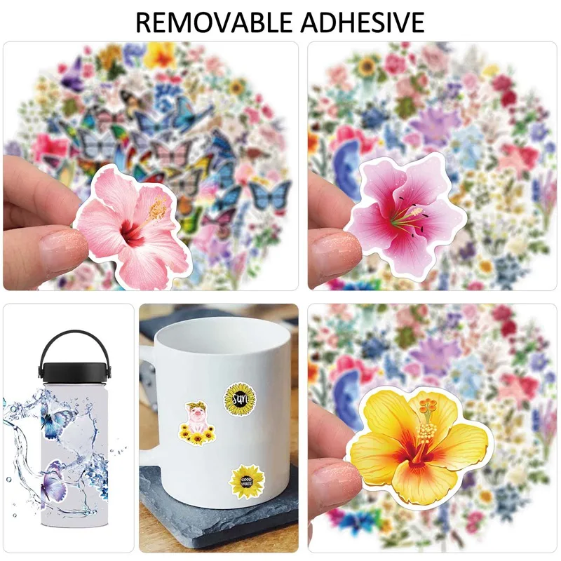100PCS Flower-themed Butterflies And Flowers Graffiti Stickers Motorcycle Luggage Decorative Waterproof Stickers About -4-6cm
100PCS Flower-themed Butterflies And Flowers Graffiti Stickers Motorcycle Luggage Decorative Waterproof Stickers About -4-6cm