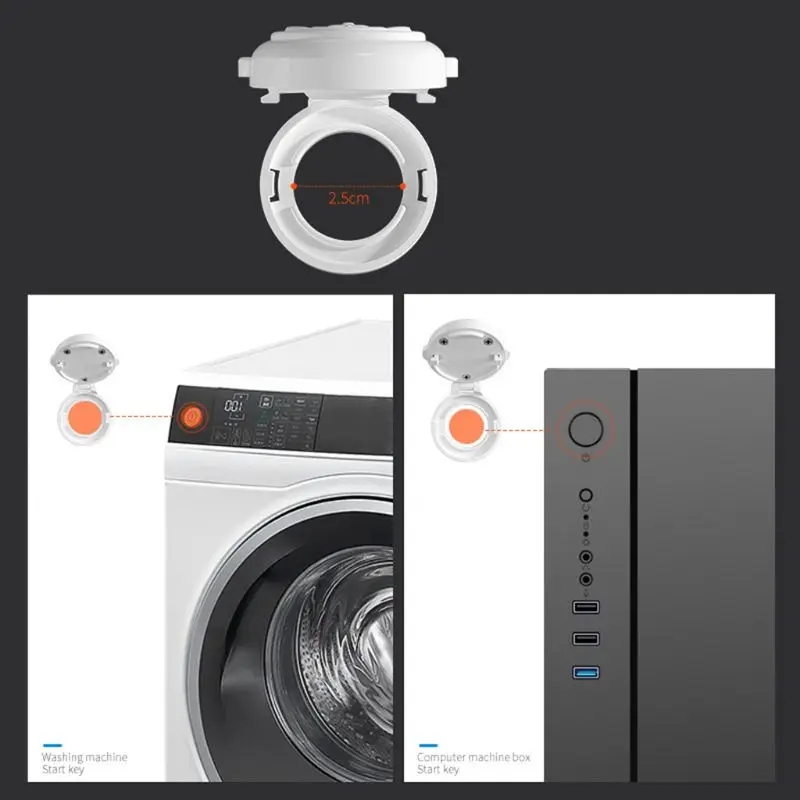Button Security Lock Car Washing Machine Computer Key Start Protection Cover Baby Safety Prevent Pressing Device
Button Security Lock Car Washing Machine Computer Key Start Protection Cover Baby Safety Prevent Pressing Device