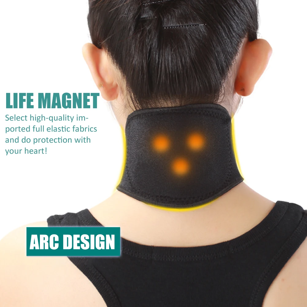 

Самонагревающийся магнитный терапевтический поясной ремень для шеи, бандаж для облегчения боли, ремешок для поддержки здоровья
