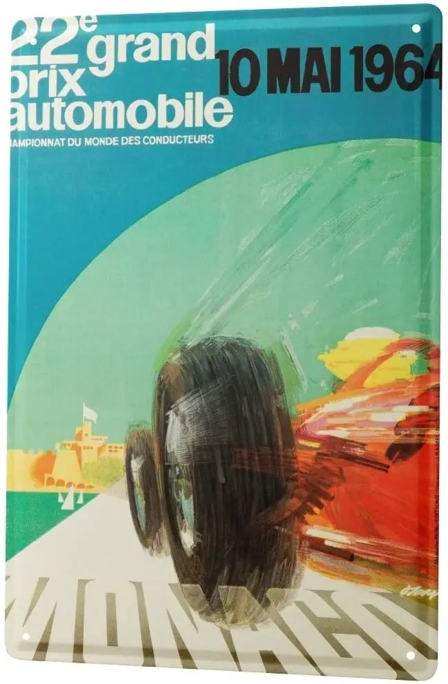 Жестяной металлический знак с 2004 года, декоративный знак, таблички для домашнего декора, гонки гаража, Монако
Жестяной металлический знак с 2004 года, декоративный знак, таблички для домашнего декора, гонки гаража, Монако