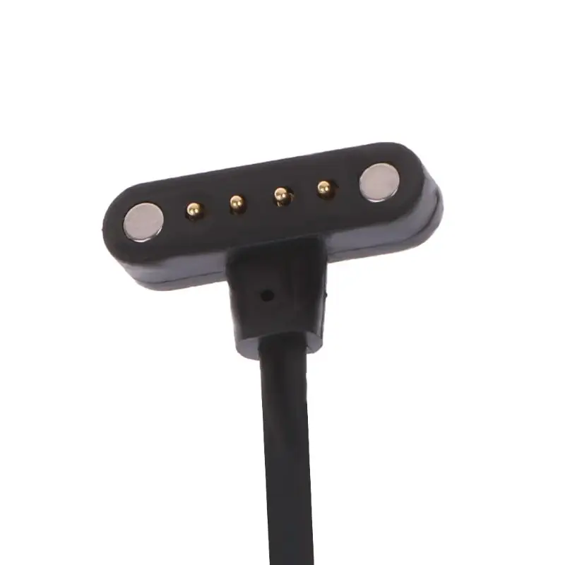 USB зарядное устройство док-станция для смарт-часов Магнитная Зарядка 4-контактный