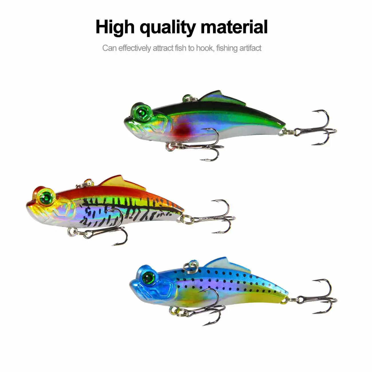 1PCS New Fishing Lure 3D Eyes Crankbait VIB Lures Wobbler Jig Fish Baits6.5cm12g Artificial Hard Bait Winter Fishing Tackle lure
1PCS New Fishing Lure 3D Eyes Crankbait VIB Lures Wobbler Jig Fish Baits6.5cm12g Artificial Hard Bait Winter Fishing Tackle lure