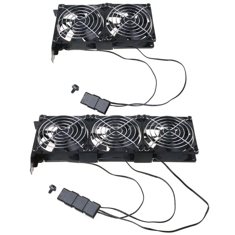 92MM Universal Desktop Computer VGA Cooler Partner Ultra Quiet 9025 Chassis PCI Graphics Card Cooling Fan Companion P82A
92MM Universal Desktop Computer VGA Cooler Partner Ultra Quiet 9025 Chassis PCI Graphics Card Cooling Fan Companion P82A
