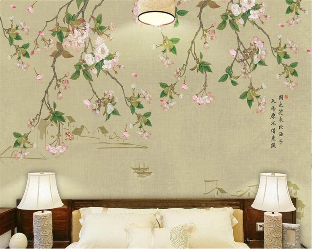 Drop Shipping Customized Hand Painted Flower Birds Photo Wallpaper Modern Home Room Background Decorative 3d Wallpaper Beibehang
Drop Shipping Customized Hand Painted Flower Birds Photo Wallpaper Modern Home Room Background Decorative 3d Wallpaper Beibehang