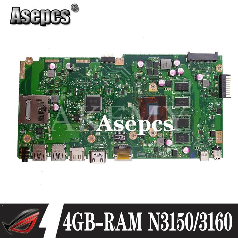 Новинка! X540SA материнская плата для ноутбука 4GB-RAM N3150/3160 CPU REV 2,0 для For Asus X540 X540S X540SA X540SAA материнская плата для ноутбука тест ОК
Новинка! X540SA материнская плата для ноутбука 4GB-RAM N3150/3160 CPU REV 2,0 для For Asus X540 X540S X540SA X540SAA материнская плата для ноутбука тест ОК