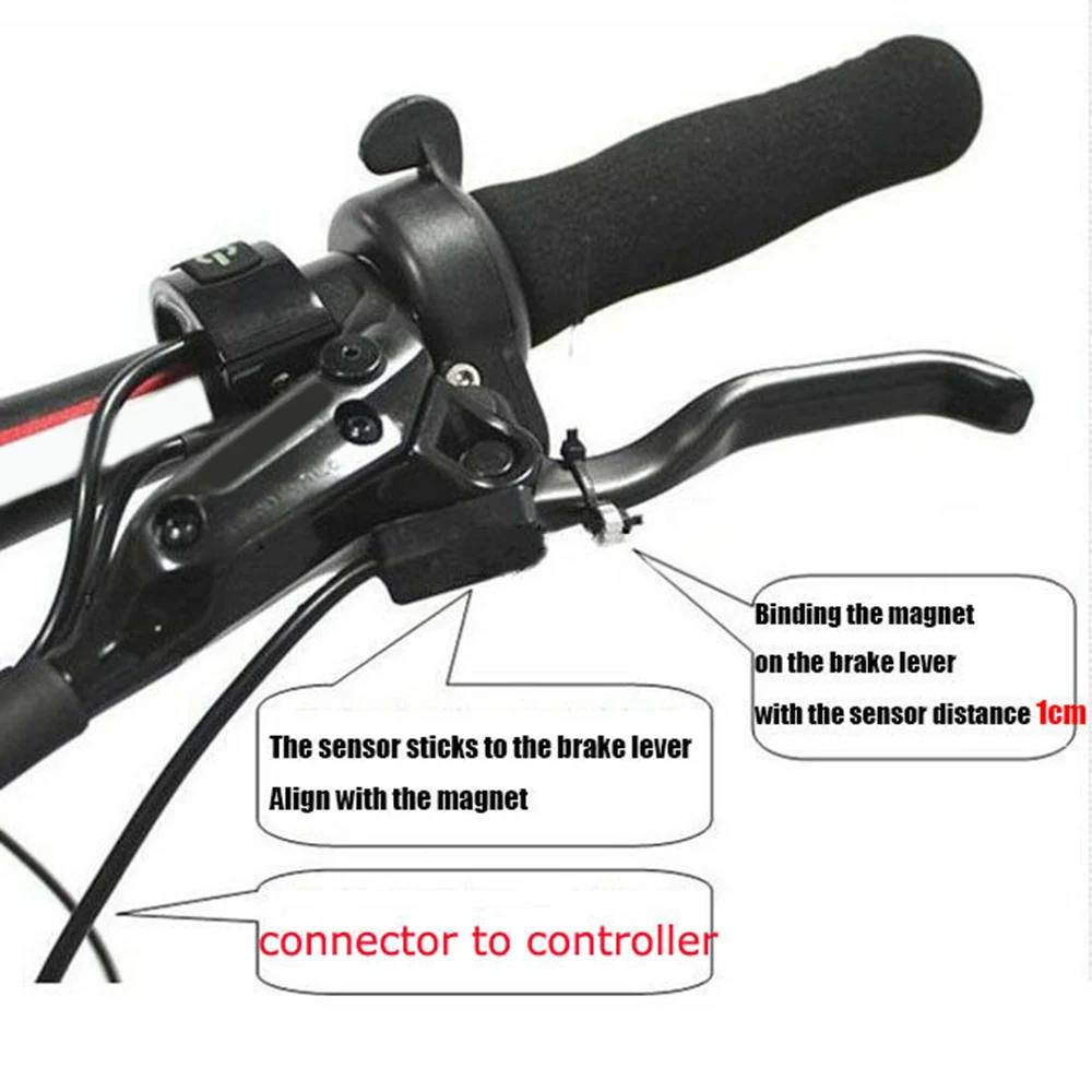 2Pcs Electric Bicycle Ebike Hydraulic Brake Sensor W/ 2pins Waterproof Connector Brake Sensors Repair Replacement Parts Magnet
2Pcs Electric Bicycle Ebike Hydraulic Brake Sensor W/ 2pins Waterproof Connector Brake Sensors Repair Replacement Parts Magnet