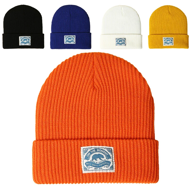 Classic white bear LOGO knitted hat Cold hat men and women Fashion casual trend Variety of colors Winter warm and comfortable co
Classic white bear LOGO knitted hat Cold hat men and women Fashion casual trend Variety of colors Winter warm and comfortable co