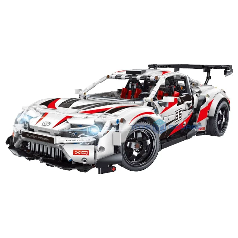 Model Building Blocks The 1:10 White 2586PCS Super Speed Sports Racing Car Fast Vehicle Technical Bricks MOC Set Gifts Kids Toys
Model Building Blocks The 1:10 White 2586PCS Super Speed Sports Racing Car Fast Vehicle Technical Bricks MOC Set Gifts Kids Toys