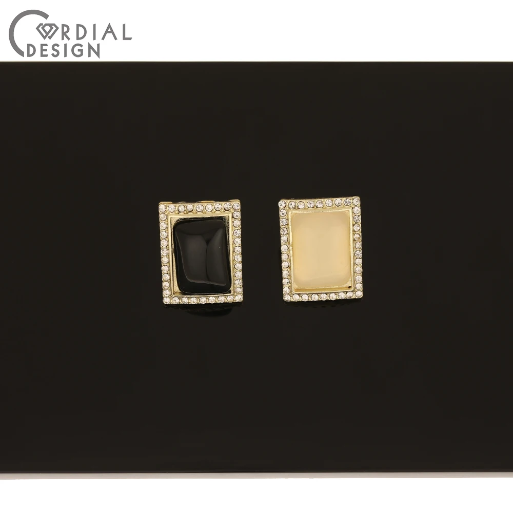 Cordial Design 50Pcs 15*19MM Jewelry Accessories/Resin Effect/Earrings Stud/Rectangle Shape/Jewelry Findings & Components
Cordial Design 50Pcs 15*19MM Jewelry Accessories/Resin Effect/Earrings Stud/Rectangle Shape/Jewelry Findings & Components