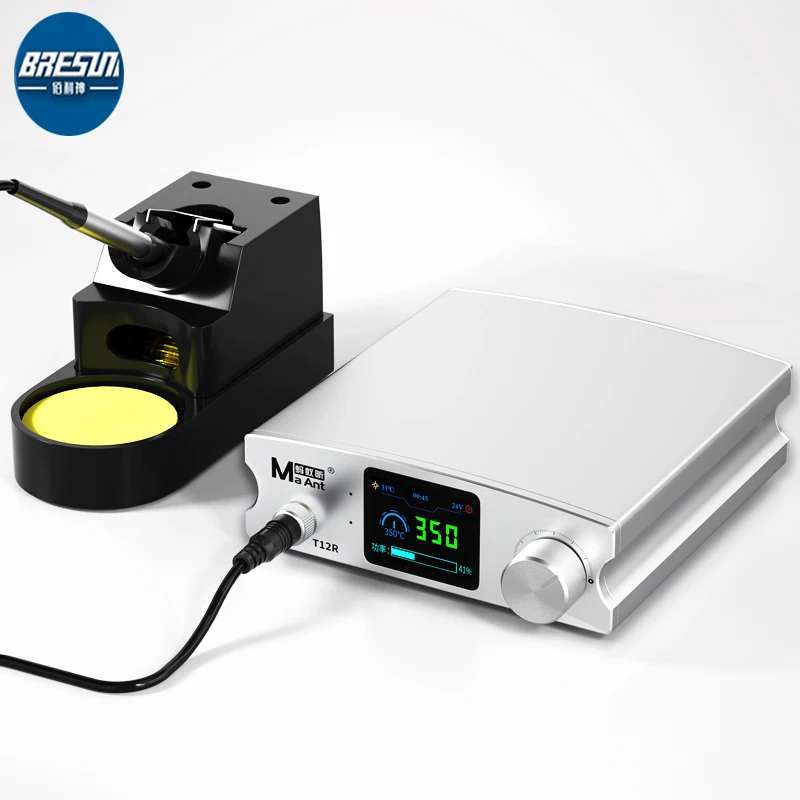 MAANT T12R Intelligent Multifunctional Welding Table Rapid Temperature Rise Electric Iron Welding for Phone Motherboard repair
MAANT T12R Intelligent Multifunctional Welding Table Rapid Temperature Rise Electric Iron Welding for Phone Motherboard repair